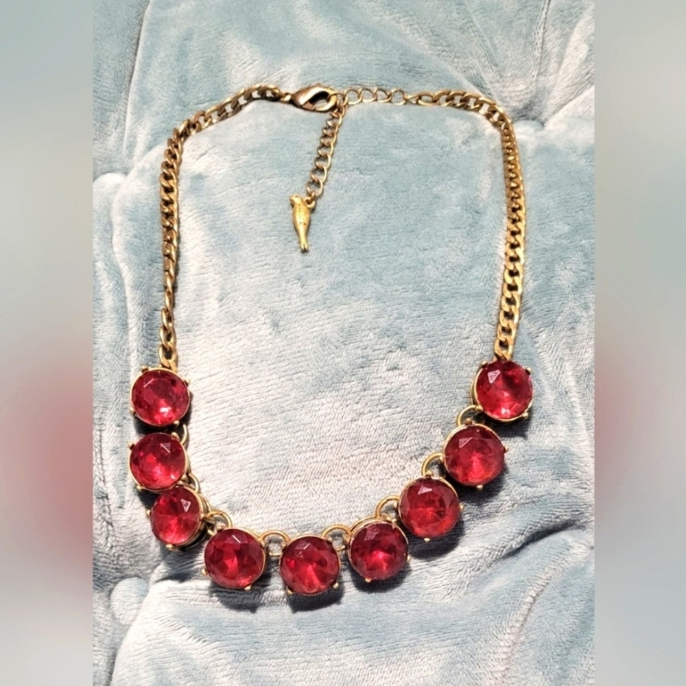 Chloe + Isabel Color Code Plum Collar Necklace